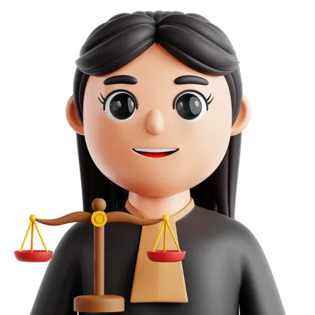 Lawyer  3D Icon