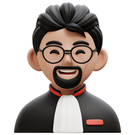 Lawyer  3D Icon