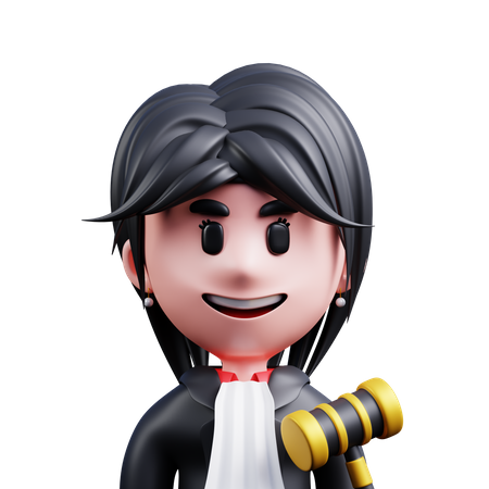 Lawyer  3D Icon