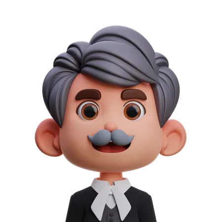 Lawyer 3D Icon