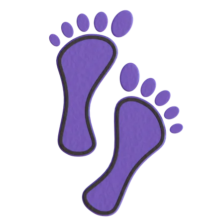 Laxmi Footprint  3D Icon