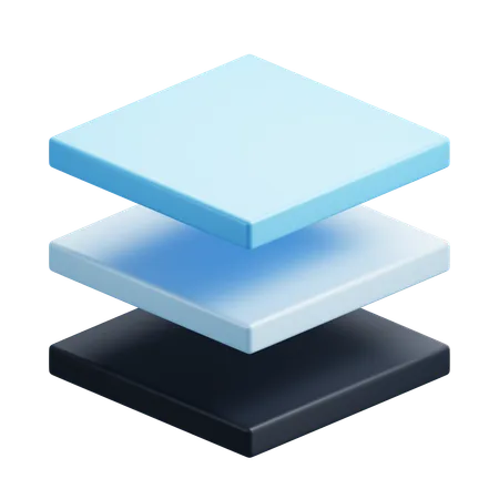 Layer  3D Icon