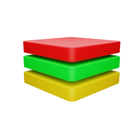 Layer  3D Icon