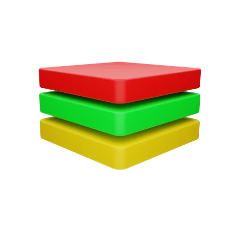 Layer  3D Icon