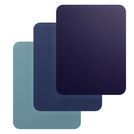 Layer  3D Icon