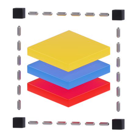 Layer  3D Icon