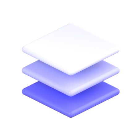 Layer  3D Icon