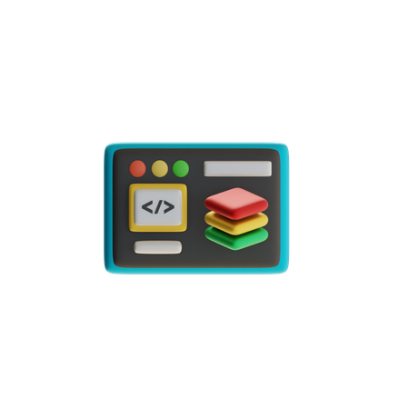 Layer  3D Icon