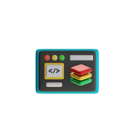 Layer  3D Icon