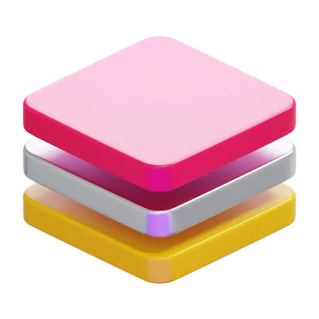 Layer  3D Icon