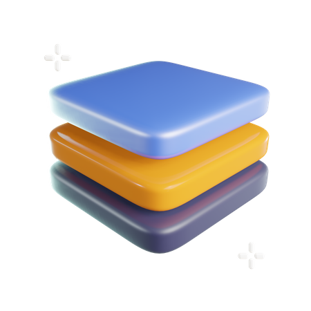 Layer  3D Icon