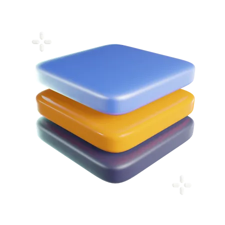 Layer  3D Icon