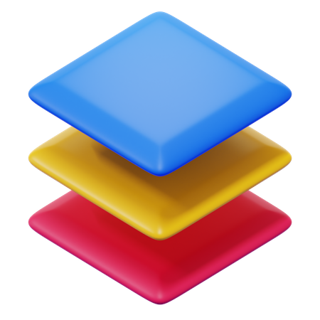 Layer  3D Icon