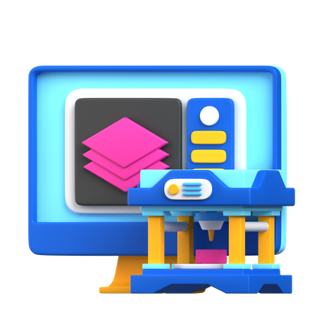 Layer  3D Icon