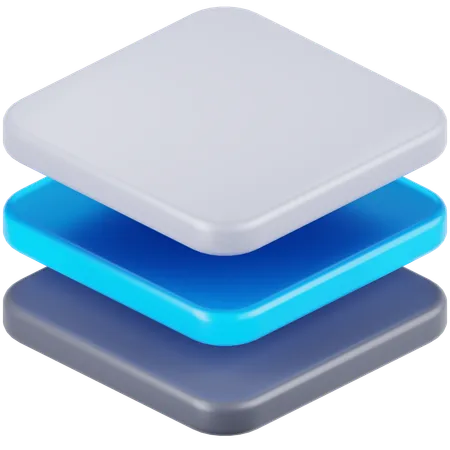 Layer  3D Icon