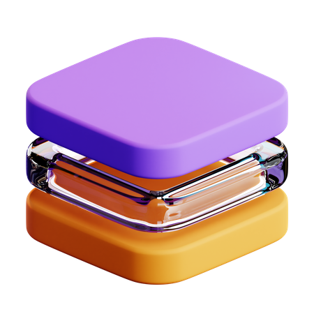 Layer  3D Icon