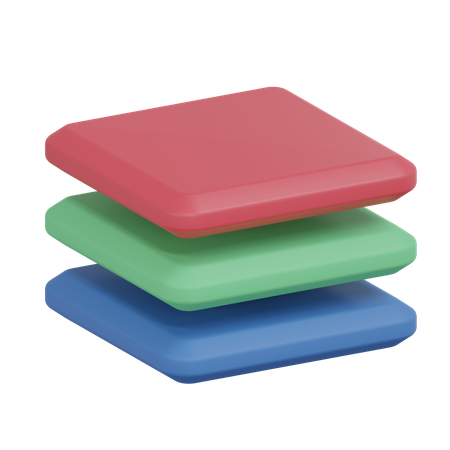 Layer  3D Icon