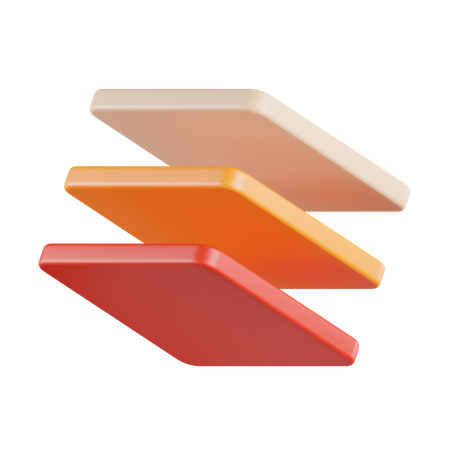 Layer Arrange  3D Icon