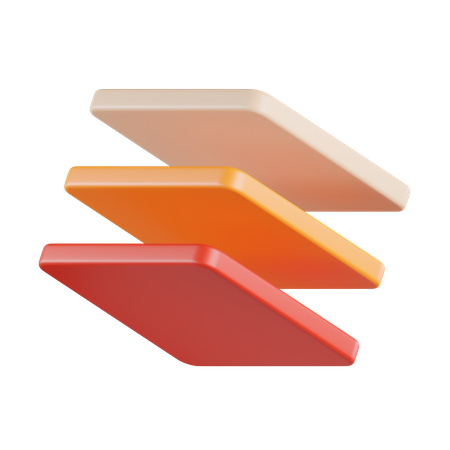 Layer Arrange  3D Icon