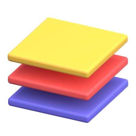 Layer Arrange  3D Icon