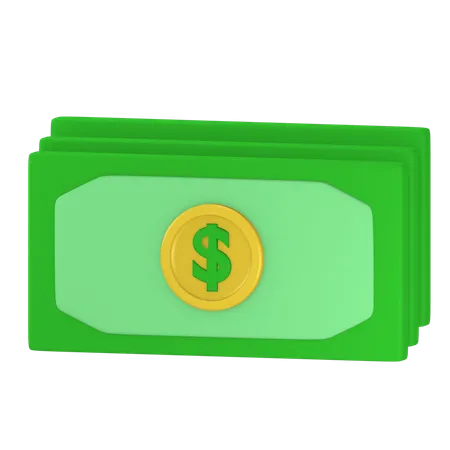 Layer money  3D Illustration