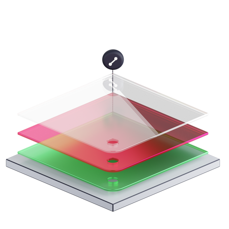 Layer Opacity  3D Icon