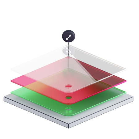 Layer Opacity  3D Icon