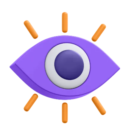 An Icon Of Layer Visibility 3D Icon