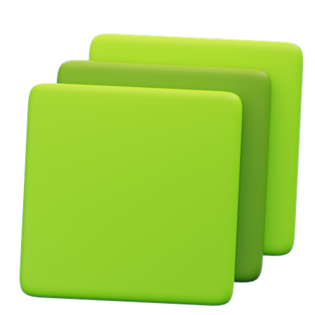 Layered Design  3D Icon