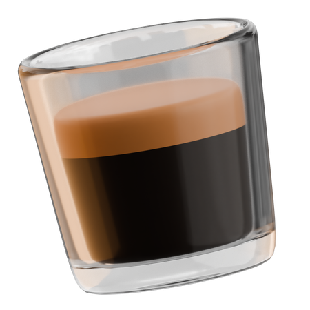 Layered Espresso  3D Icon