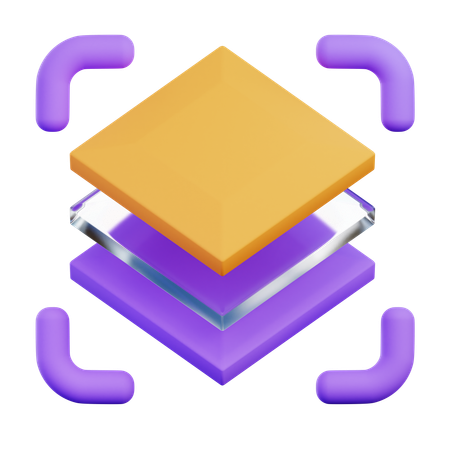 Layers  3D Icon