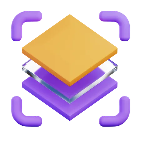 Layers  3D Icon