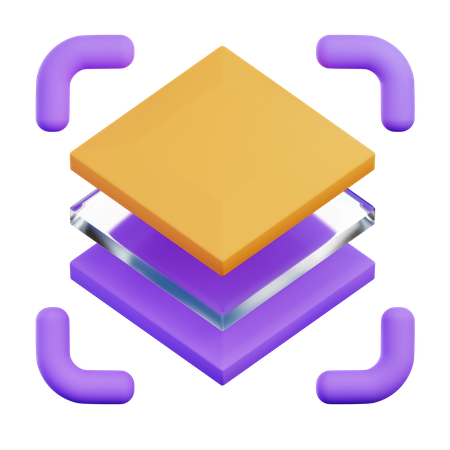 Layers  3D Icon