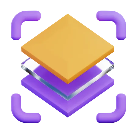 Layers  3D Icon