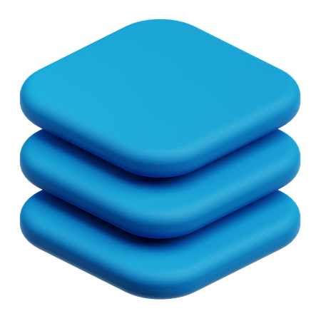 Layers  3D Icon