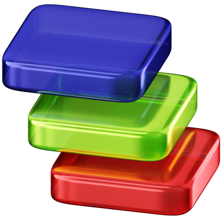 Layers  3D Icon