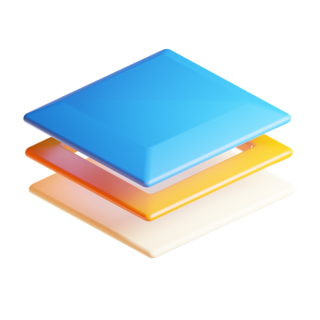 Layers  3D Icon