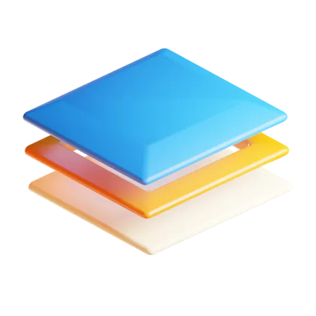 Layers  3D Icon