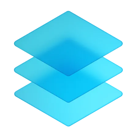 Layers  3D Icon