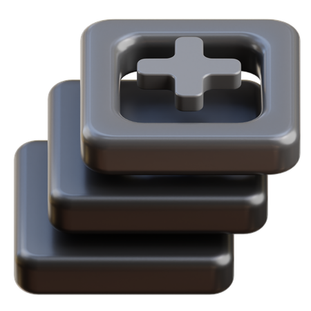 Layers  3D Icon