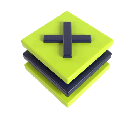 Layers  3D Icon