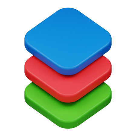 Layers  3D Icon