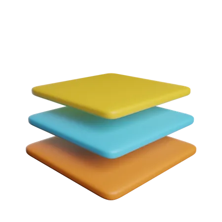 Layers  3D Icon