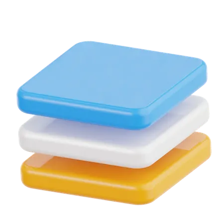 Layers  3D Icon
