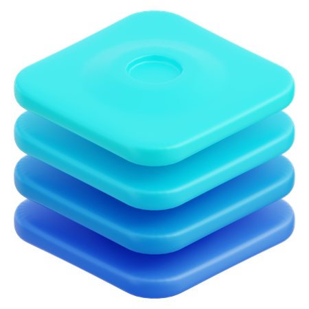 Layers  3D Icon