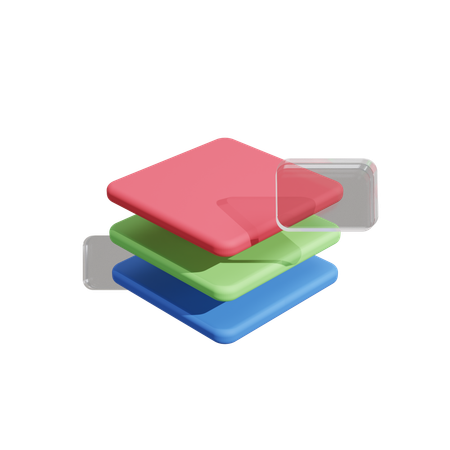 Layers  3D Icon