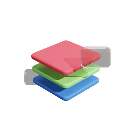 Layers  3D Icon