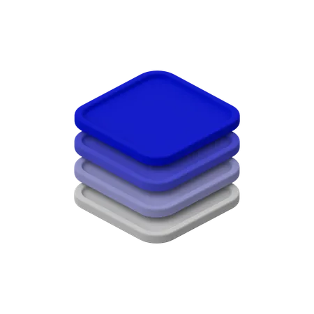 Layers  3D Icon