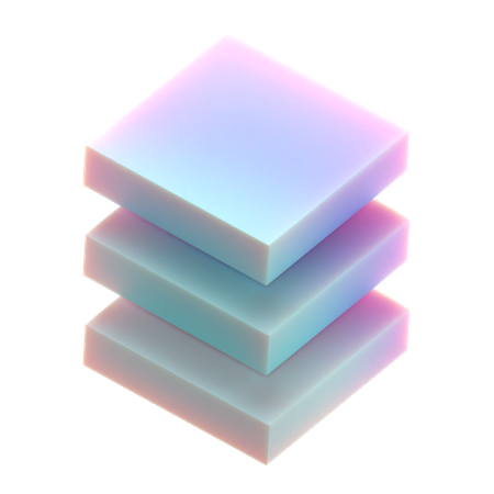 Layers  3D Icon