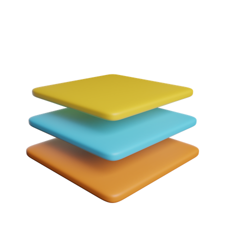 Layers  3D Icon